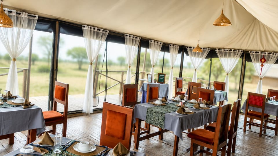 Engiterata Adventure Camps Luxury tent in Tanzania