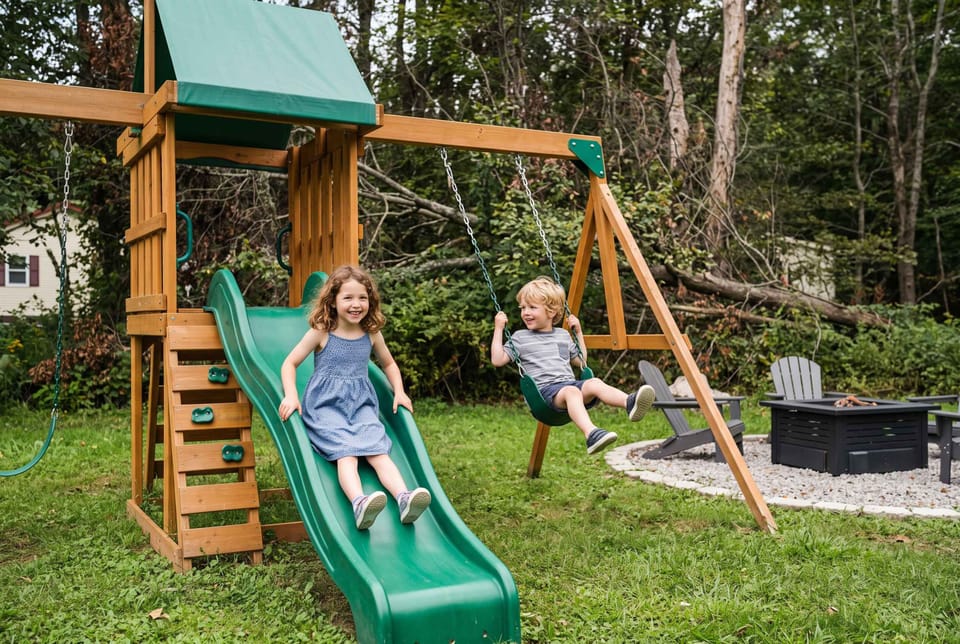 Your Poconos Escape Game Room Firepit Grill House in Coolbaugh Township
