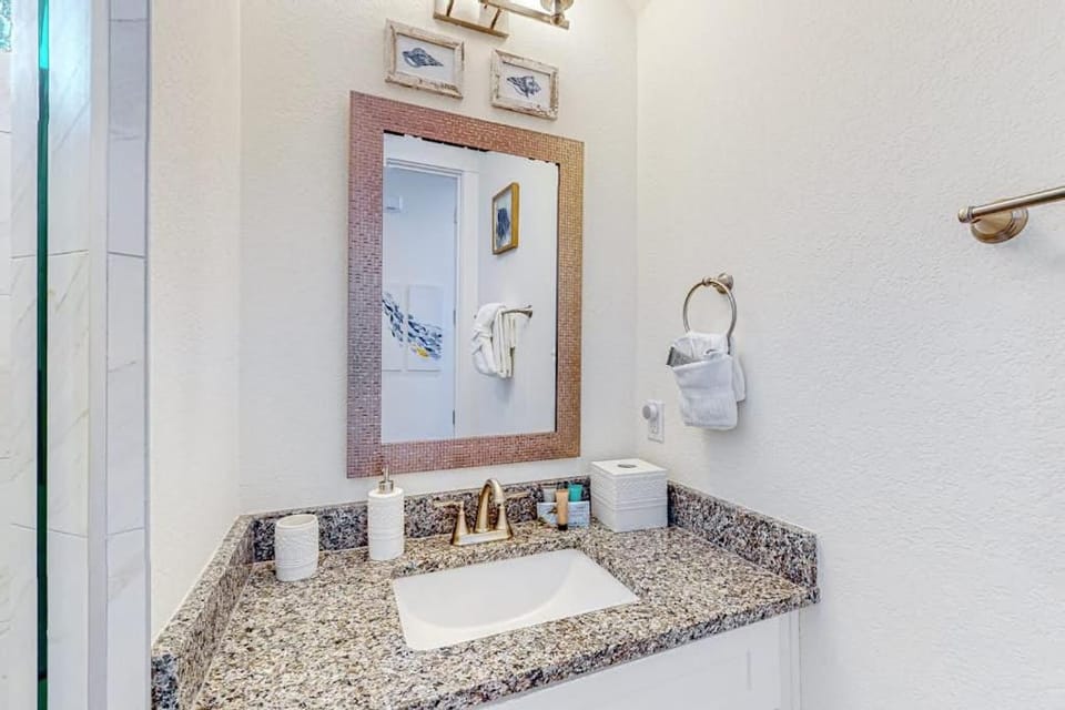 Coastal Hallway Bathroom