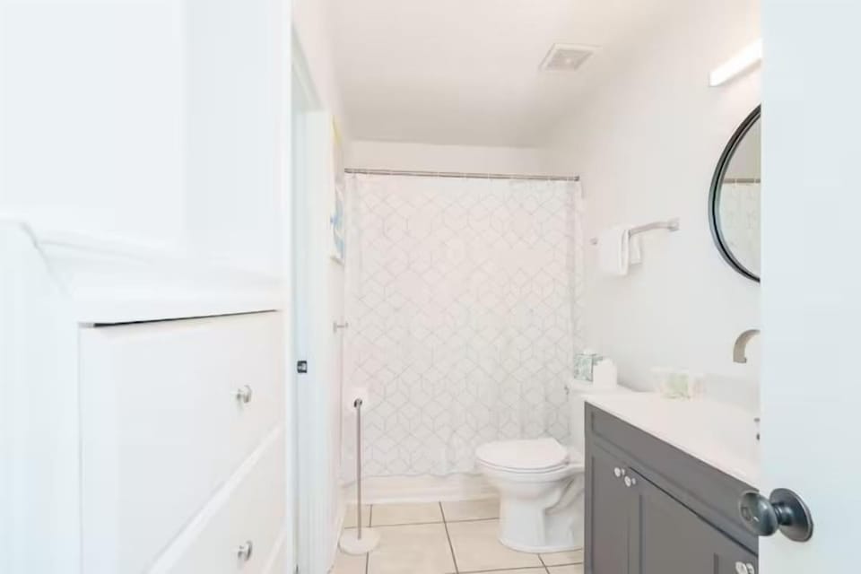 Shared bathroom