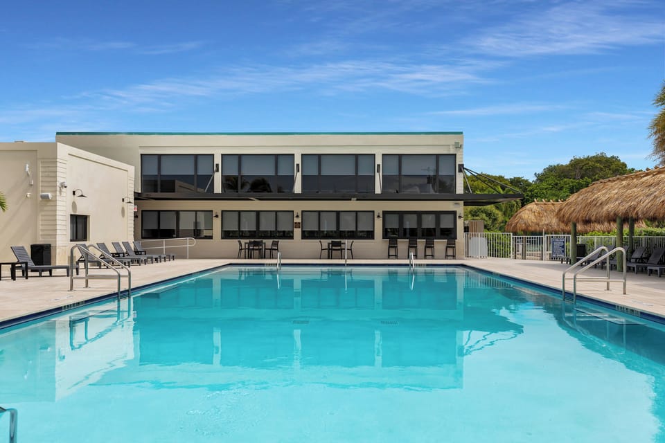 Brand new sparkling pool
