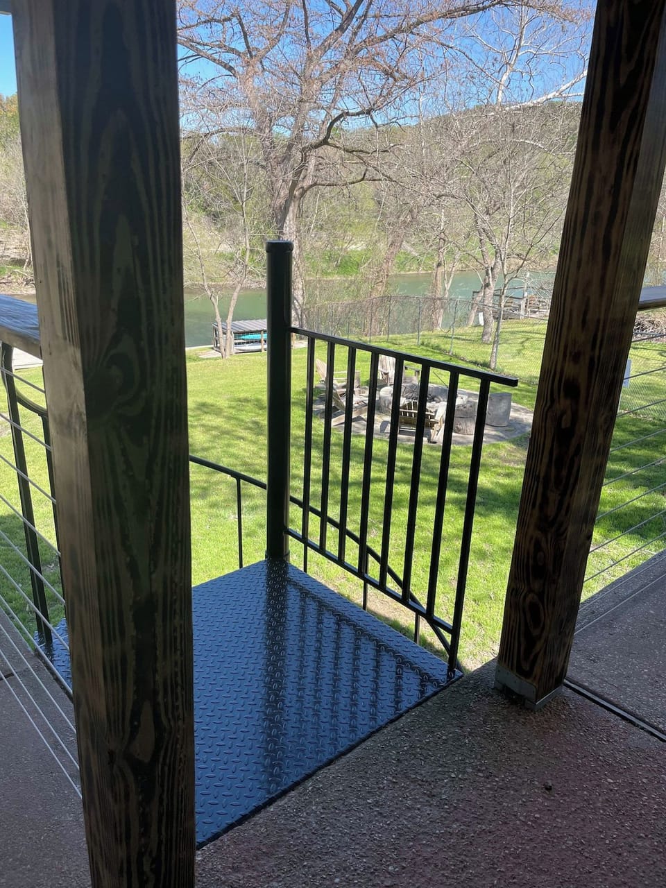 Exterior stairs