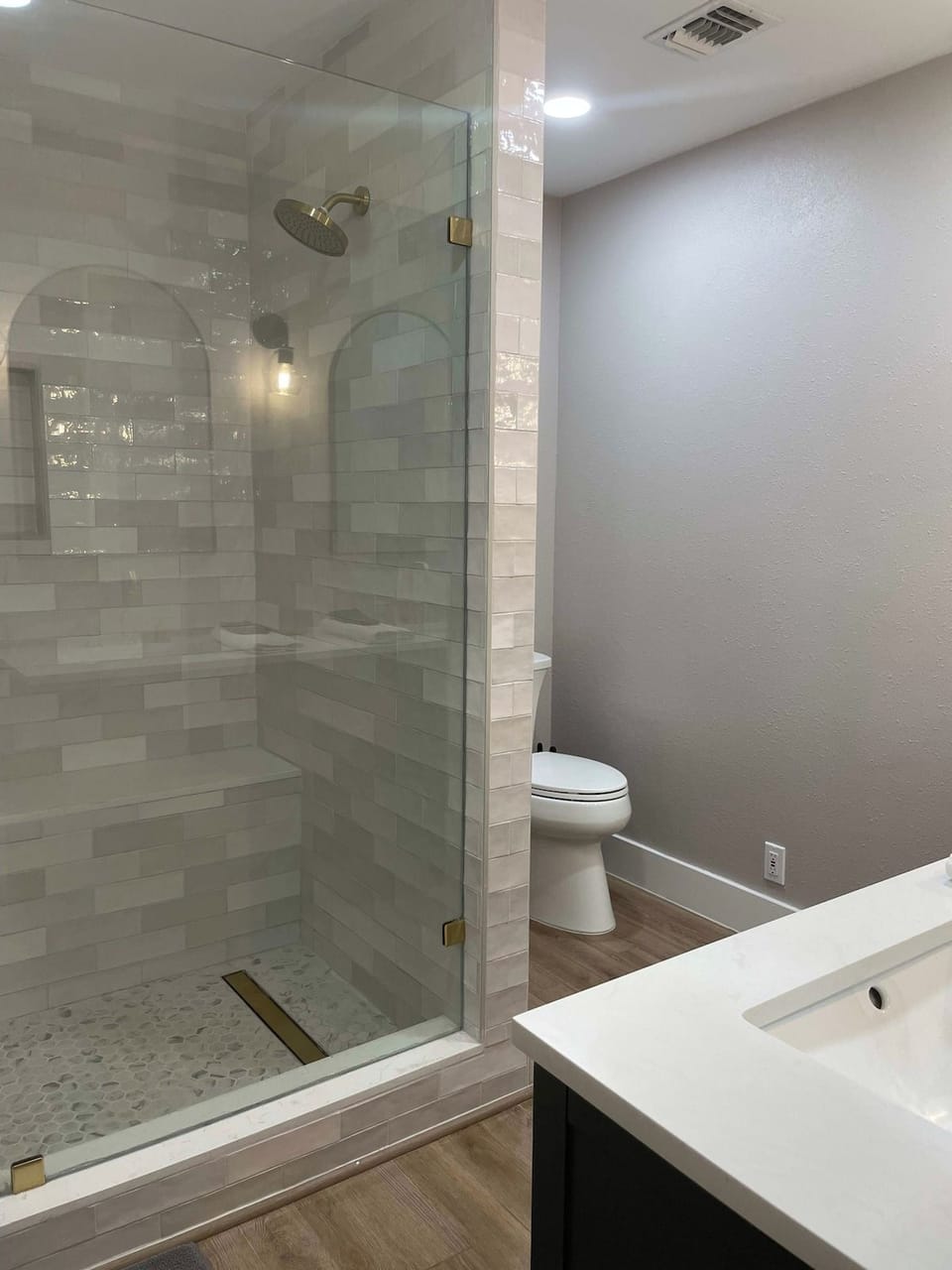 Master bathroom