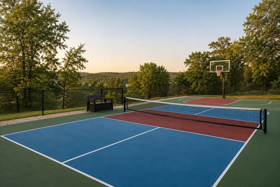 We have pickleball!