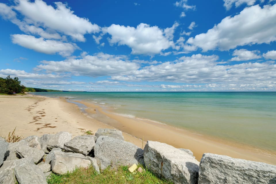 Lake Huron Cabin Suite w/ Beach Access Apartment in Michigan