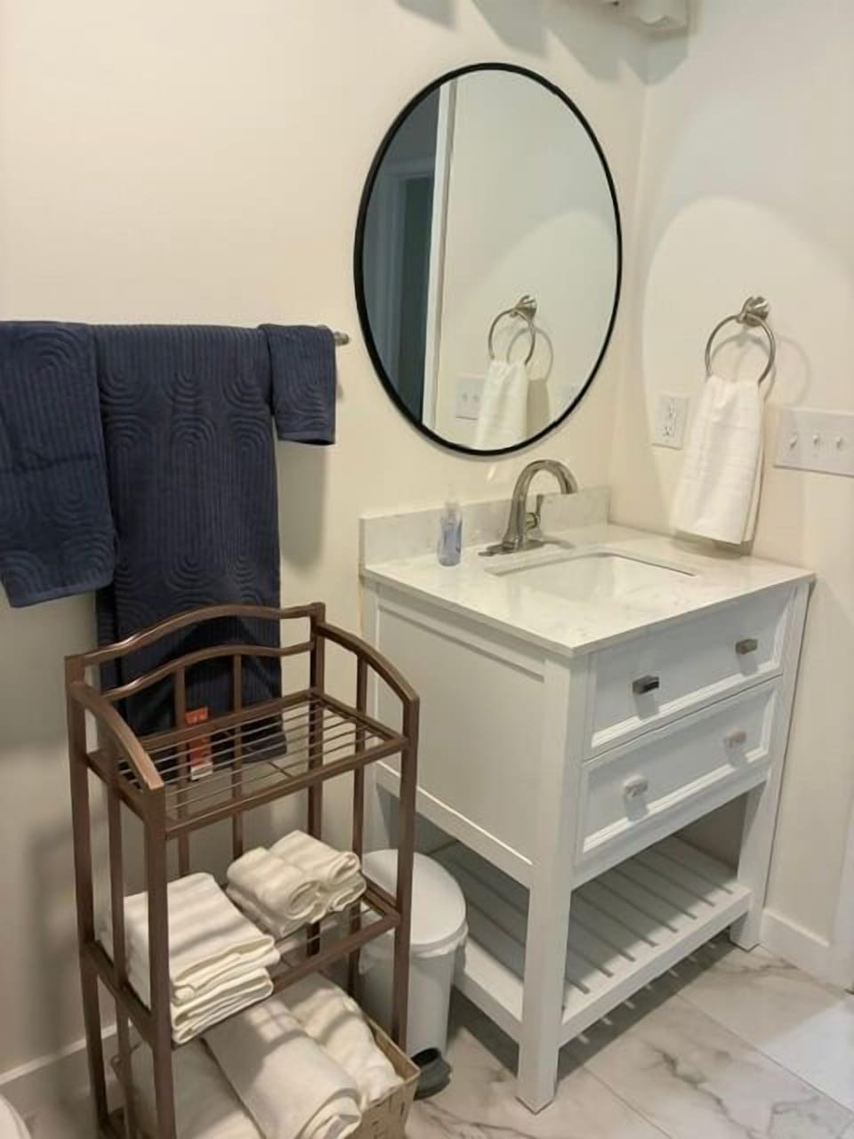 Complimentary Washcloths, Bath & Hand Towels