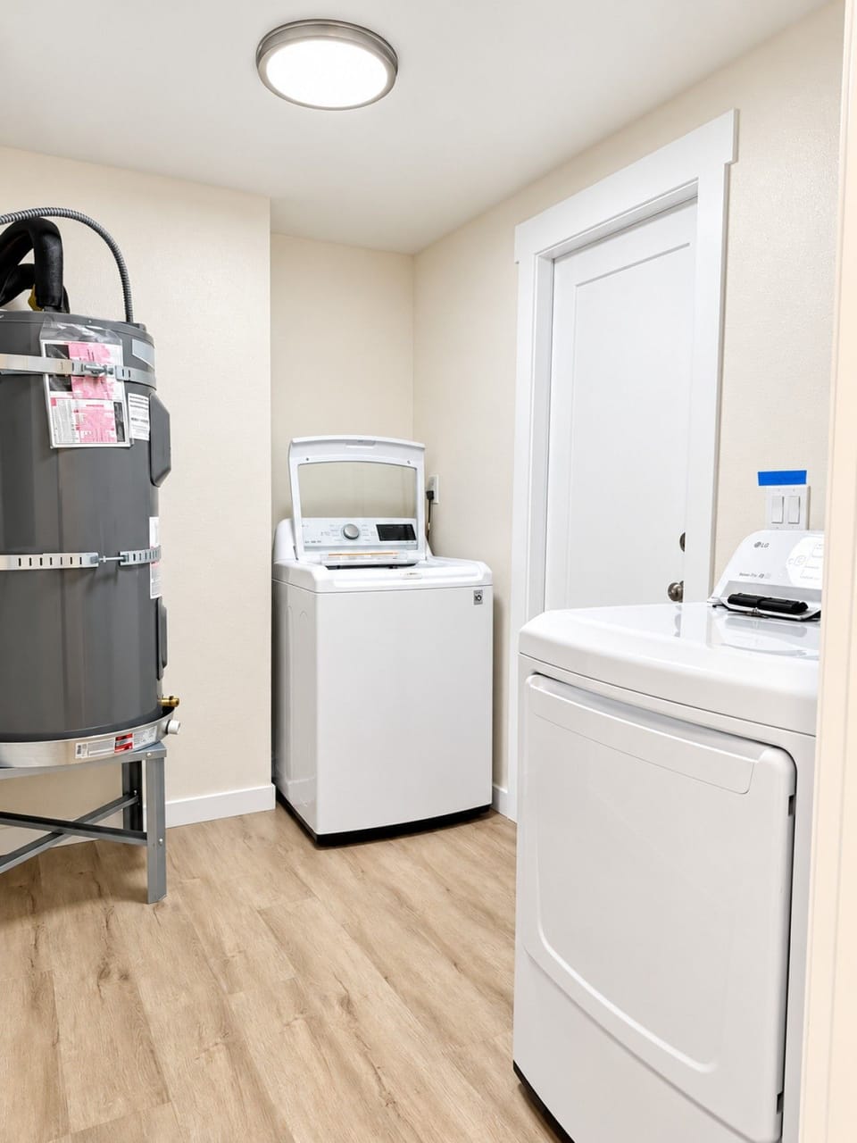 Bright Modern Laundry Utility Room
