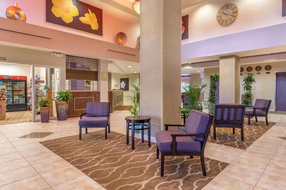 Lobby seating area