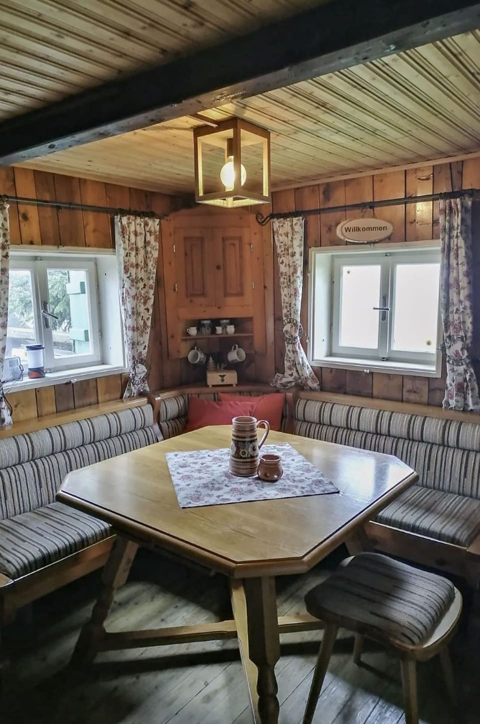 Furniture, Interior Design, Flooring, Ceiling, Floor, Chair, Room, Lighting, Table, Kitchen & Dining Room Table