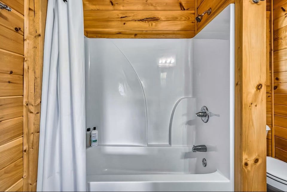 Master shower.