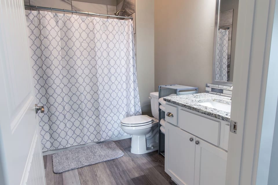 This is the second bathroom.