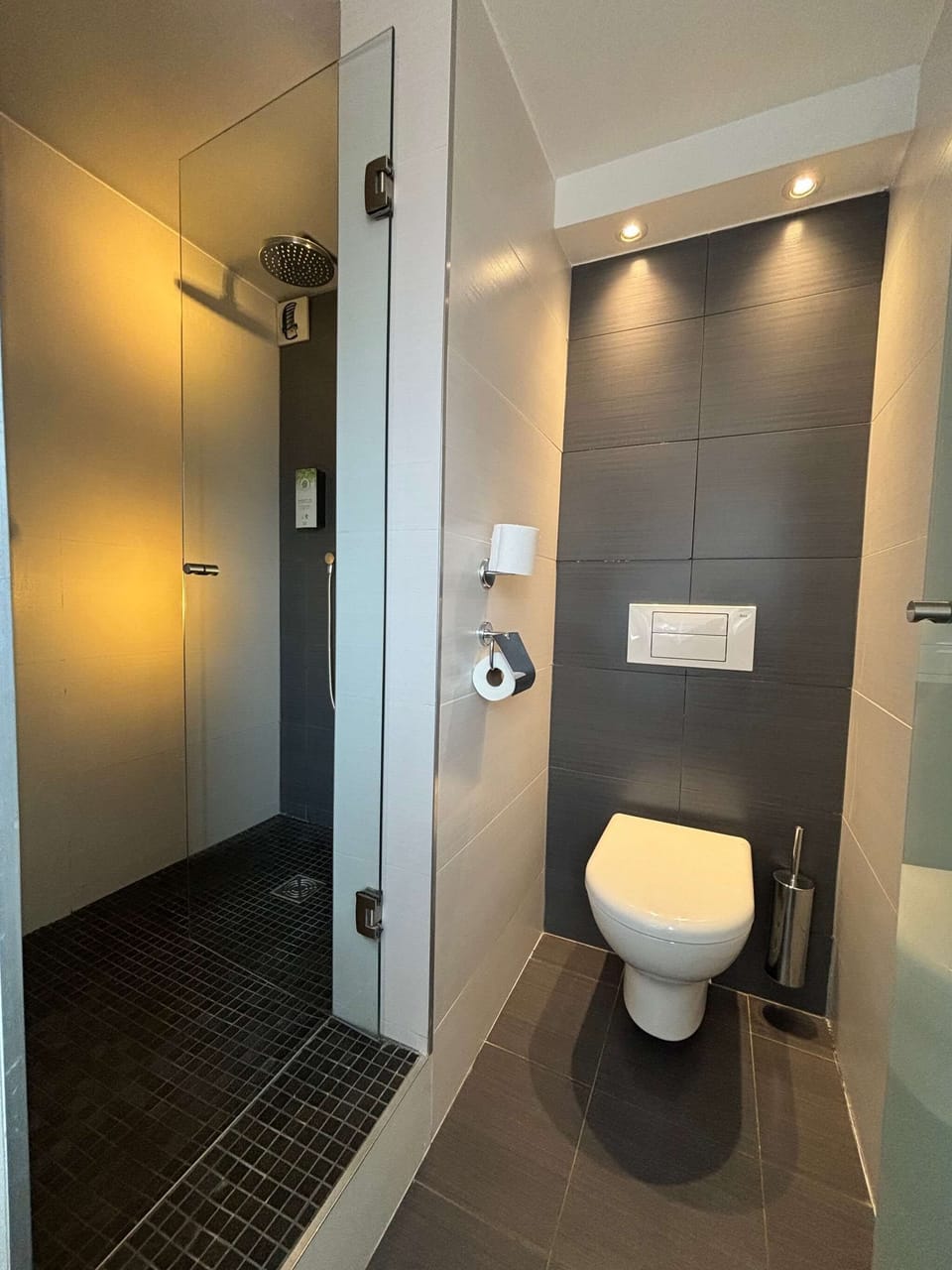 Standard Room, Multiple Beds | Bathroom shower