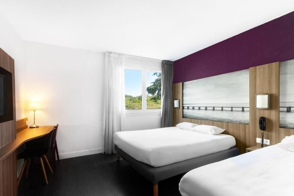 Basic Triple Room, Multiple Beds | In-room safe, desk, blackout drapes, soundproofing