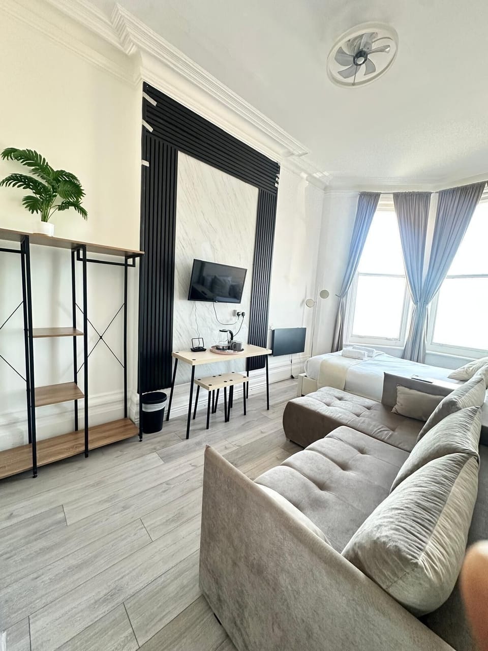 Standard Quadruple Room, Ensuite, Sea View | Free WiFi, bed sheets