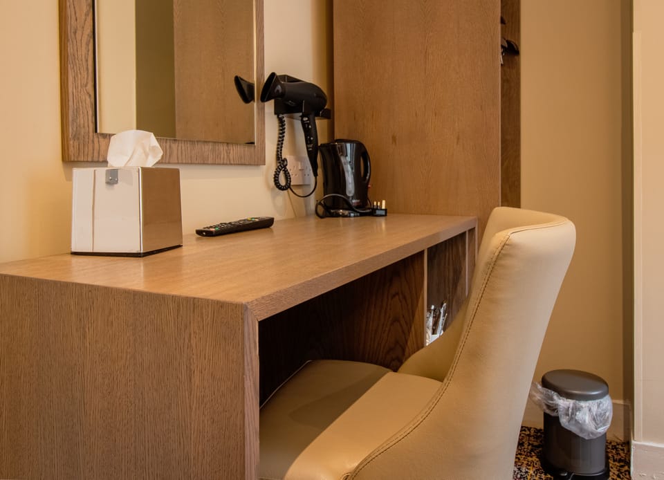 In-room safe, desk, iron/ironing board, free WiFi