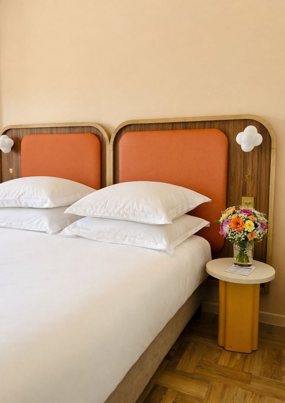 Premium bedding, pillowtop beds, in-room safe, blackout drapes