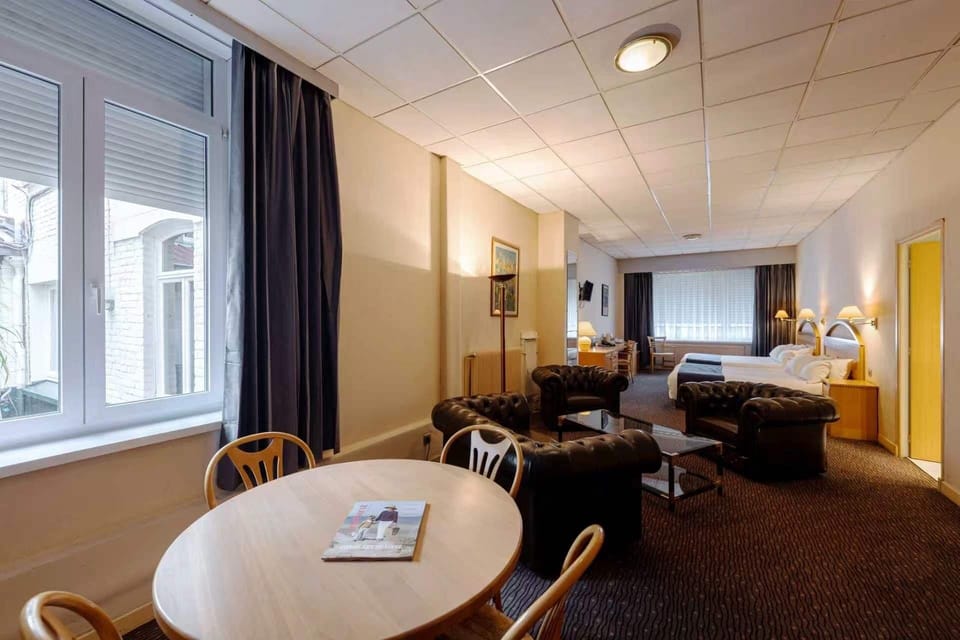 Suite, City View | Egyptian cotton sheets, premium bedding, Select Comfort beds