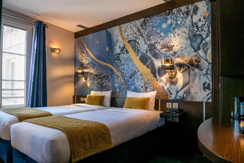 Twin Room | Premium bedding, in-room safe, desk, soundproofing