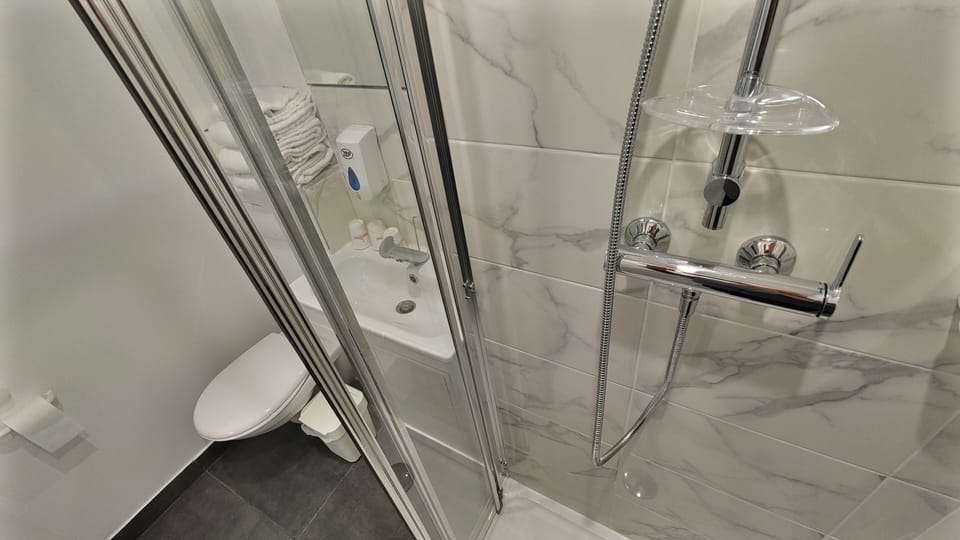 Standard Triple Room | Bathroom | Shower, towels