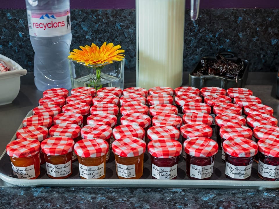 Daily buffet breakfast (EUR 12 per person)