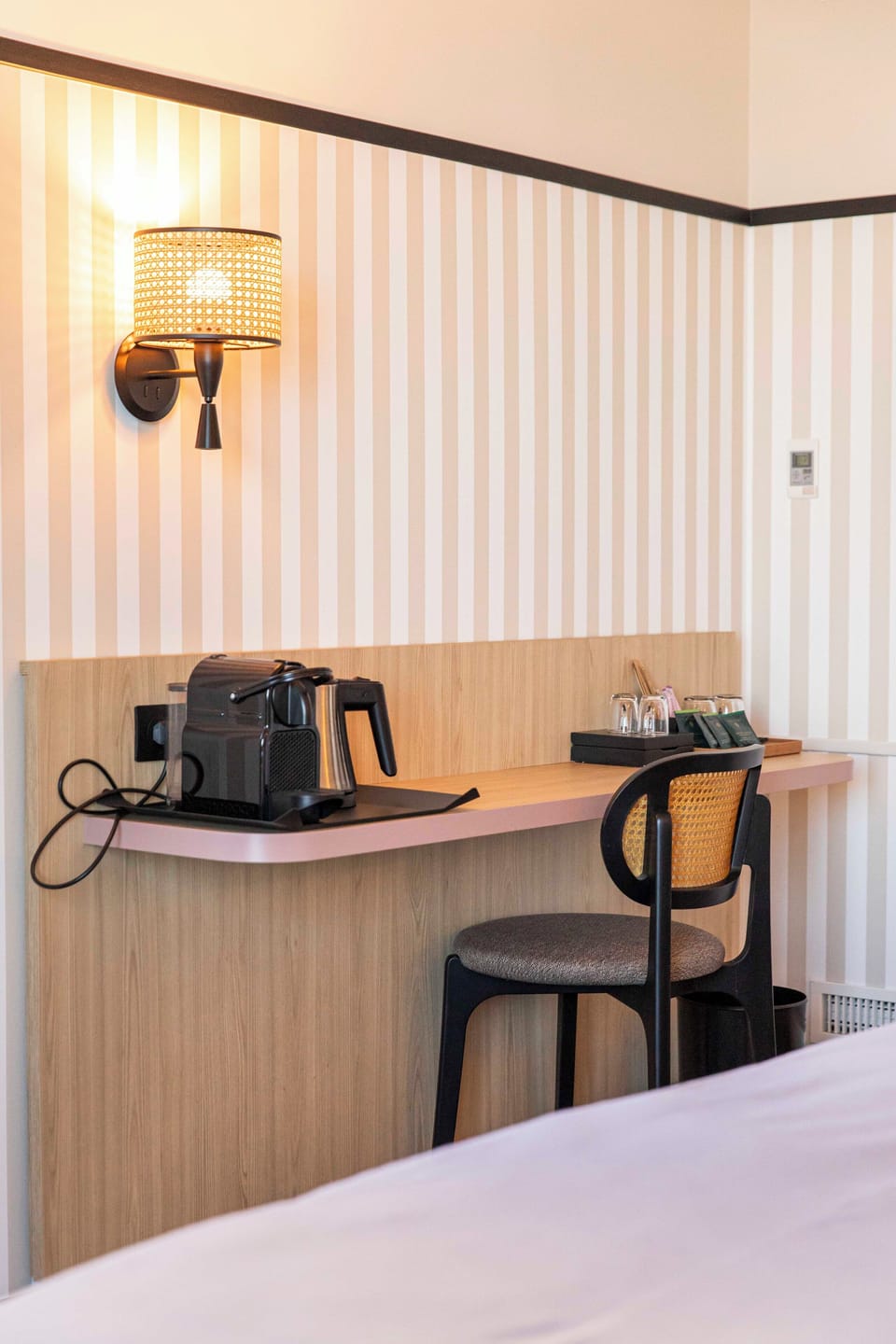 Premium bedding, minibar, in-room safe, desk