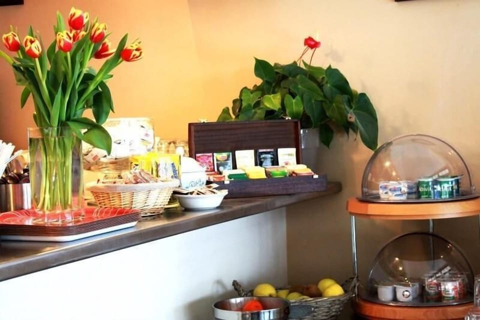 Daily buffet breakfast (EUR 8.50 per person)