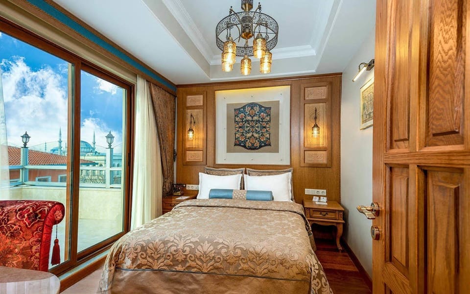 Presidential Suite, Terrace, Sea View | Egyptian cotton sheets, premium bedding, down comforters