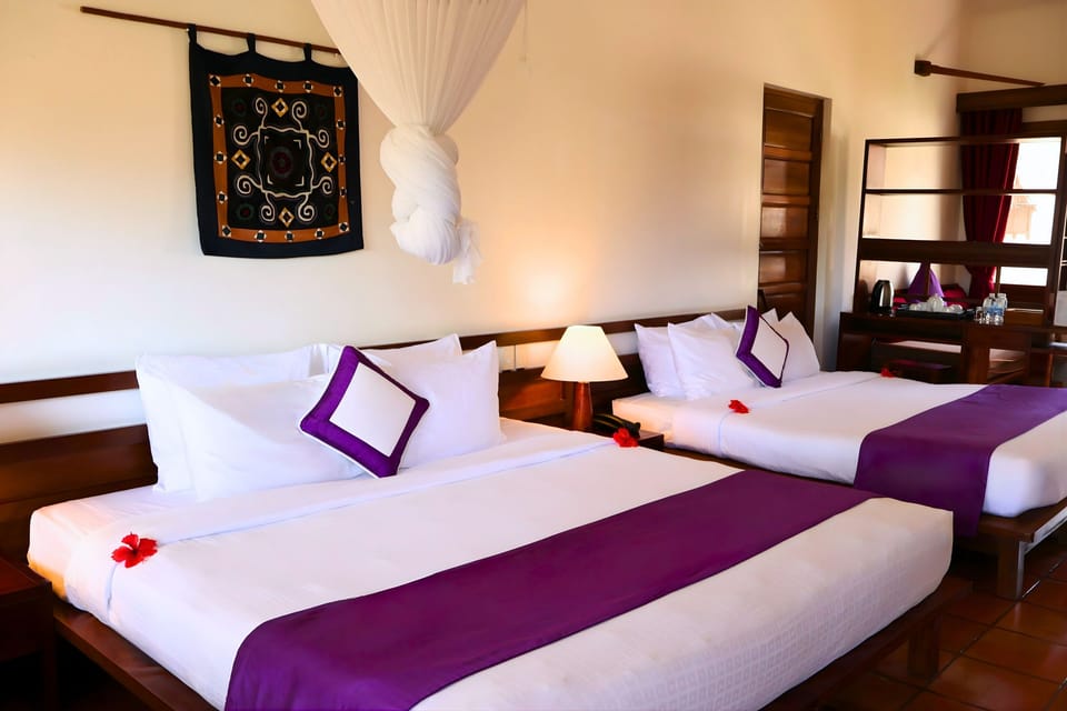Deluxe Double Room, Hill View | Premium bedding, memory foam beds, minibar, in-room safe
