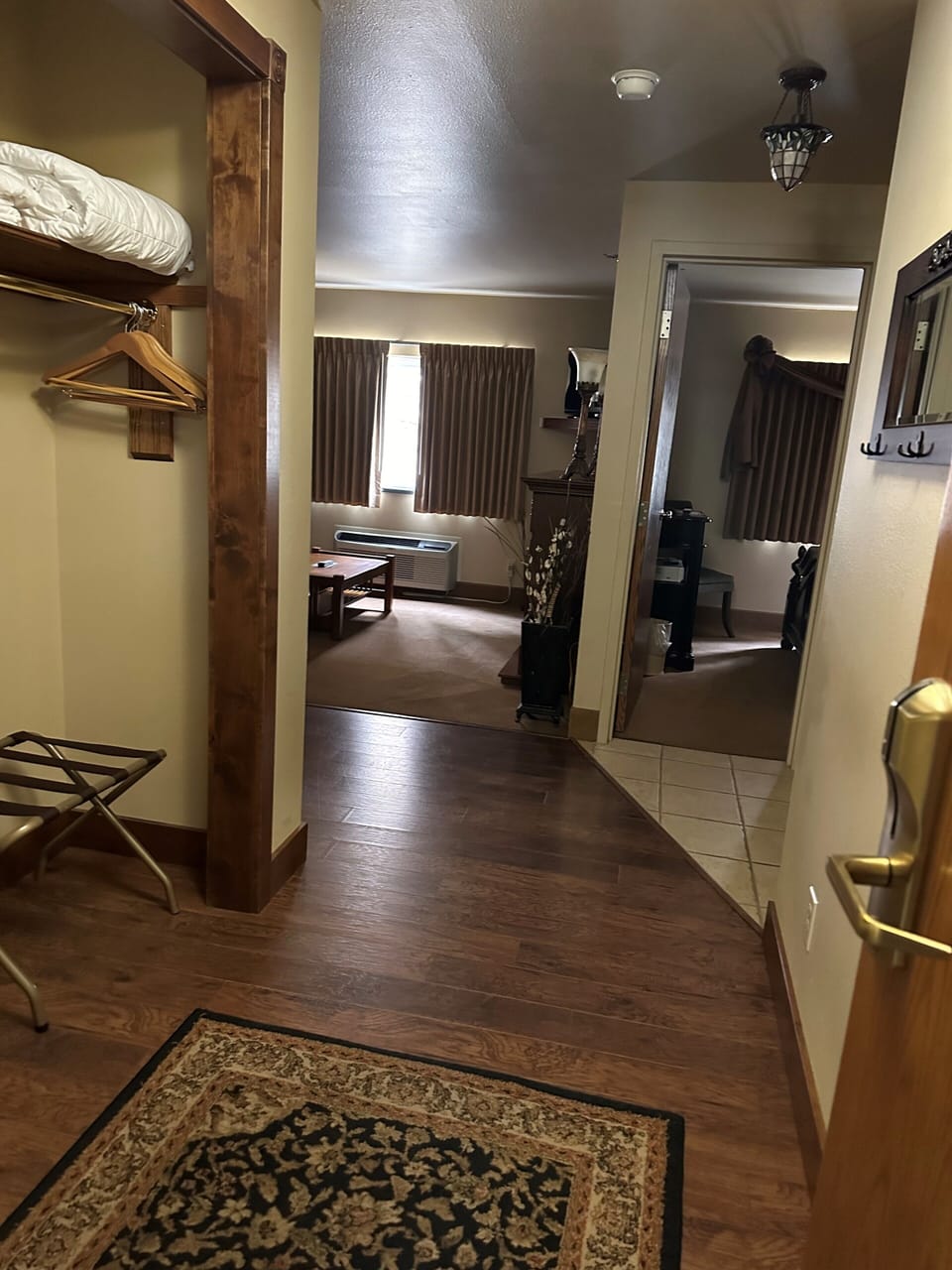 Suite, 1 Queen Bed with Sofa bed | Living area | TV