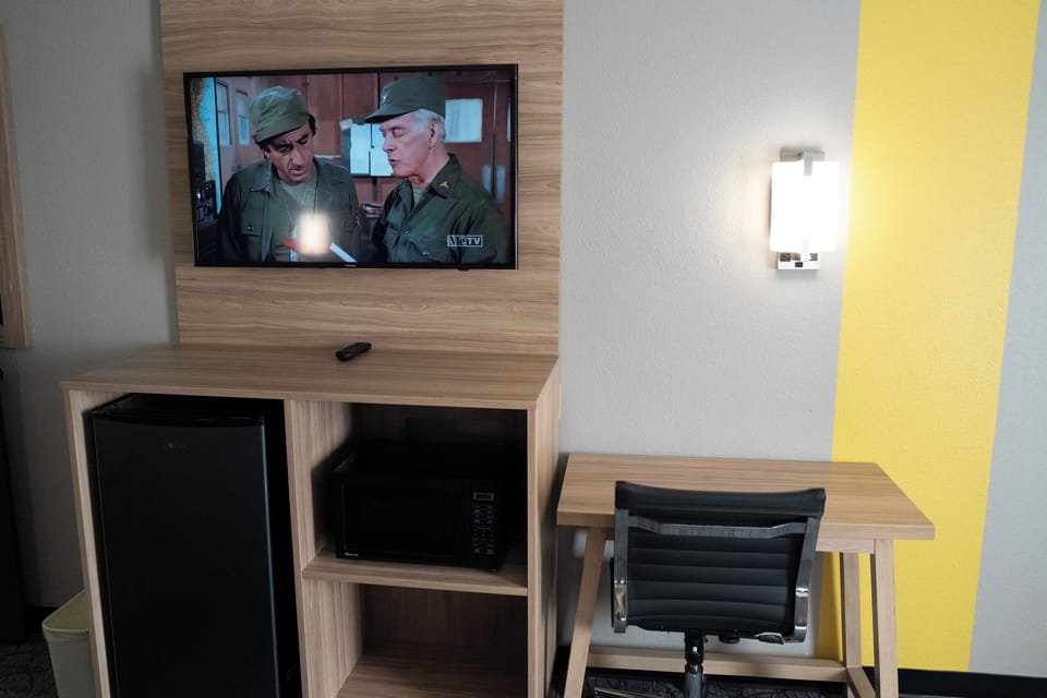 In-room safe, desk, blackout drapes, soundproofing