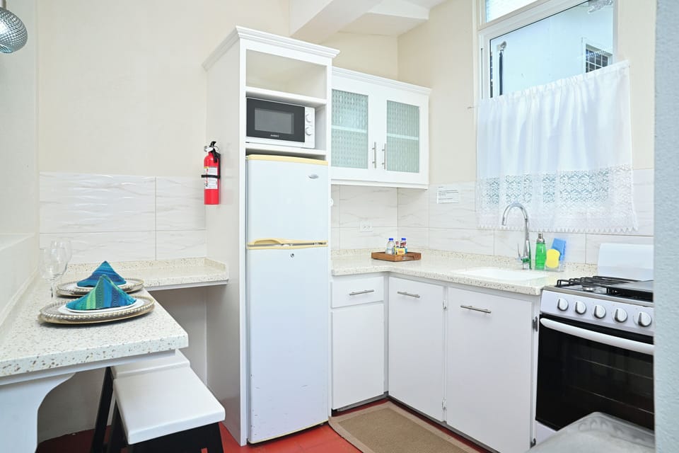 Deluxe Studio Suite, 1 King Bed, Non Smoking, Kitchen | Private kitchen | Mini-fridge, microwave, coffee/tea maker, electric kettle