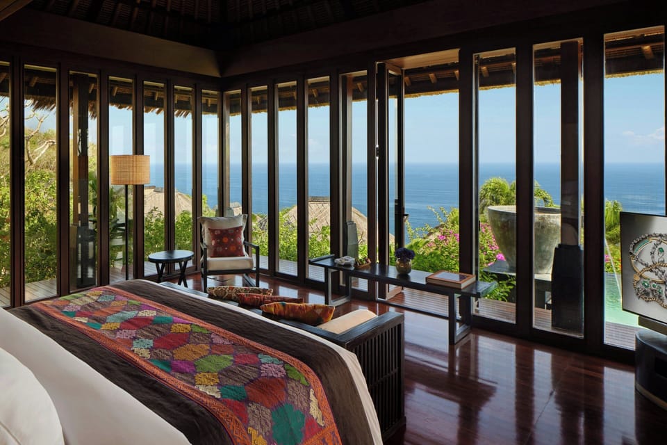Premier Villa, 1 King Bed, Plunge Pool, Ocean View | Premium bedding, down comforters, free minibar items, in-room safe