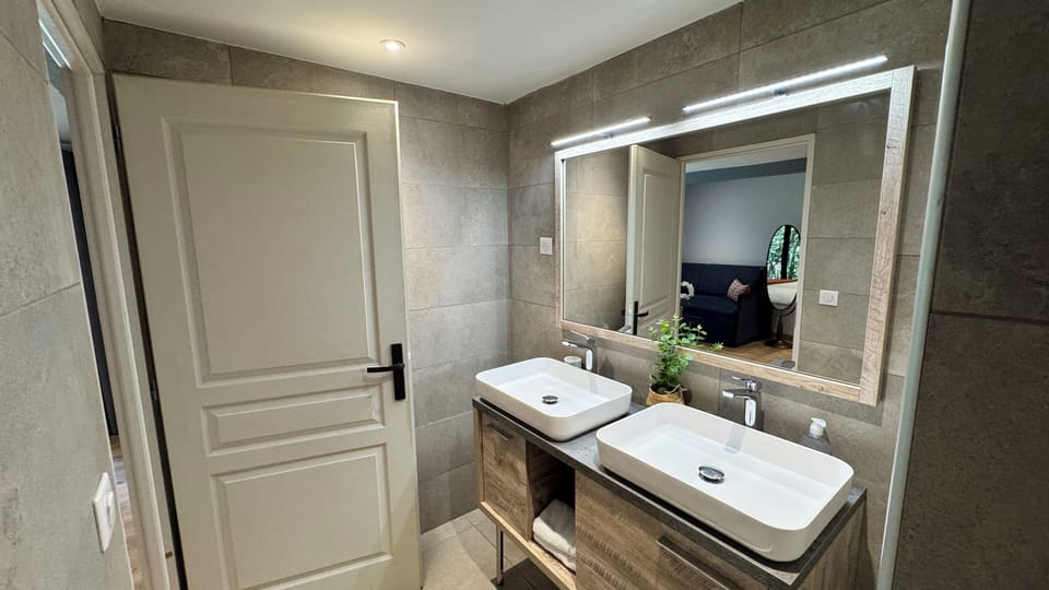 Deluxe Double Room | Bathroom | Shower, free toiletries, hair dryer, towels