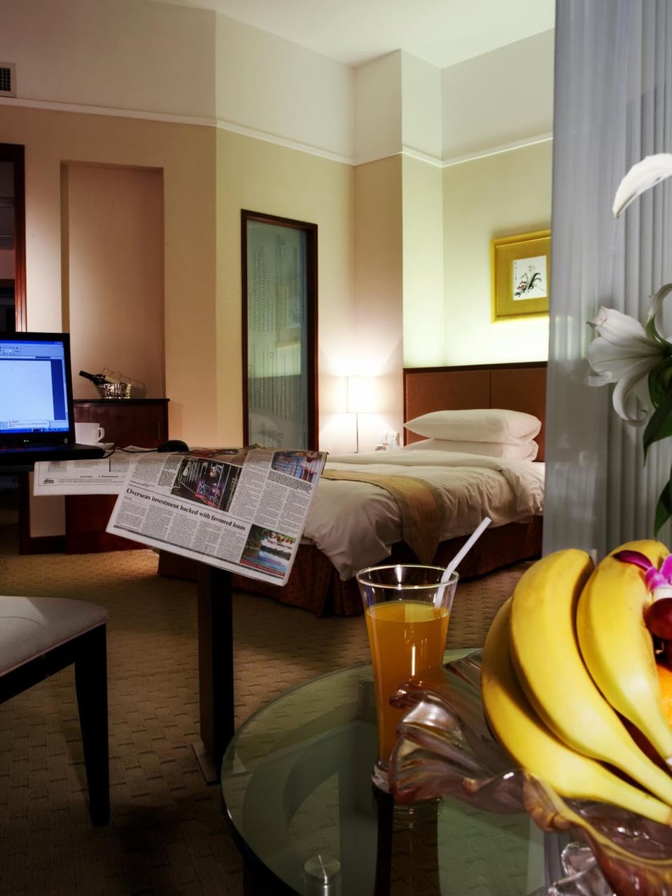 Minibar, in-room safe, desk, blackout drapes