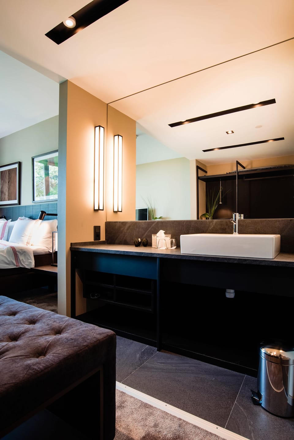Double Room, Sea View (Main Building) | Bathroom sink