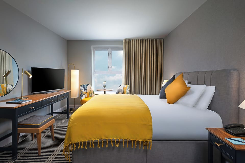 Double Room | Premium bedding, desk, laptop workspace, free WiFi