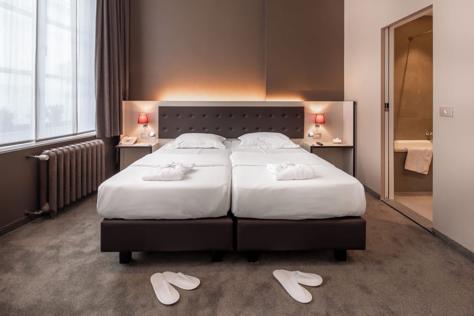 Superior Double or Twin Room | Minibar, in-room safe, desk, laptop workspace