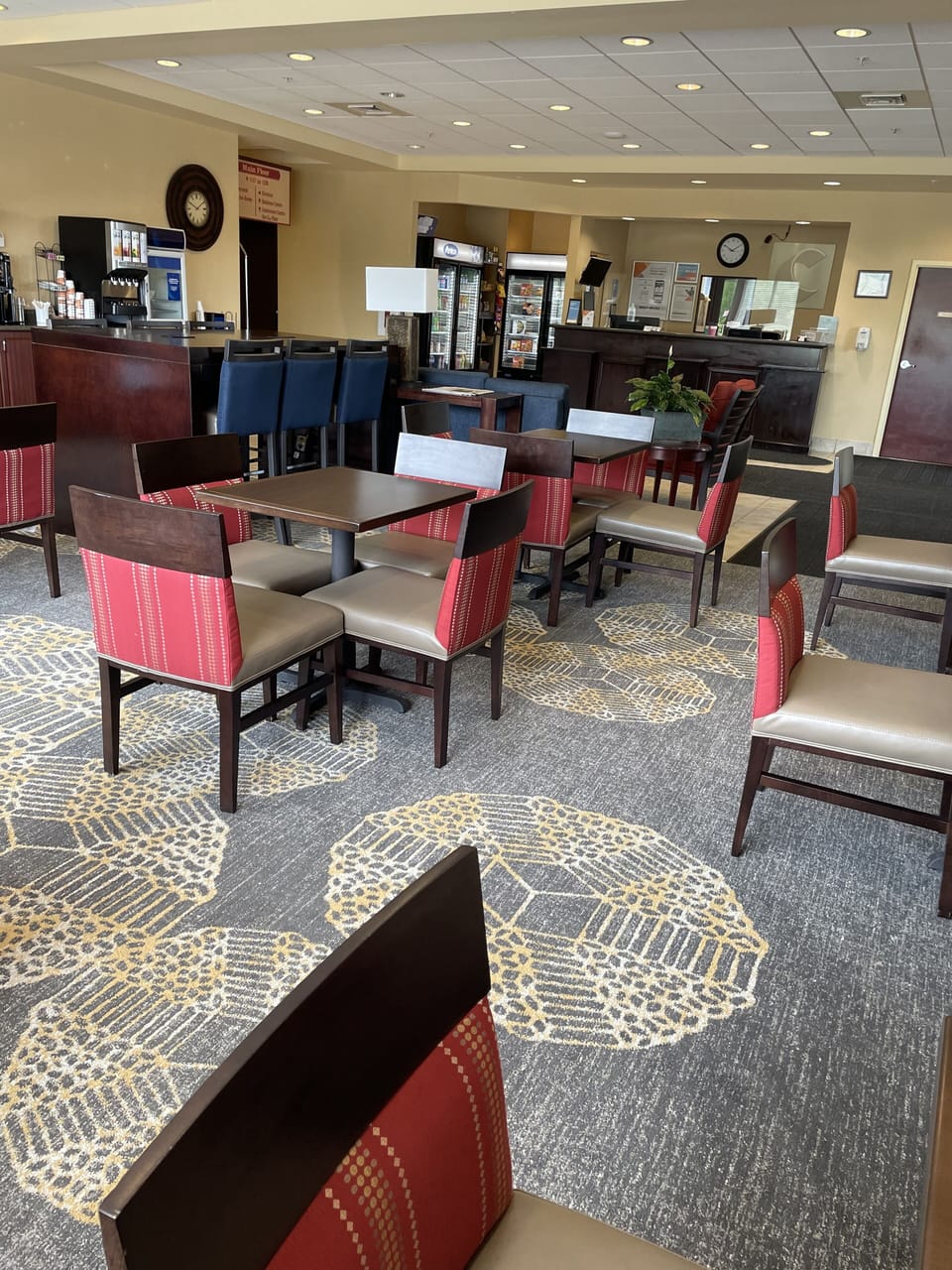 Breakfast area