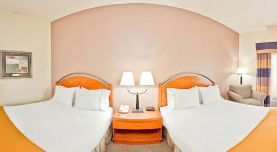 Standard Room, 2 Queen Beds | In-room safe, desk, iron/ironing board, free WiFi