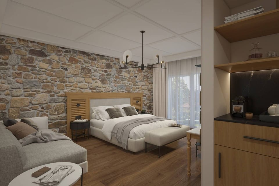 Doppia Premium - Giardino | Premium bedding, in-room safe, individually decorated