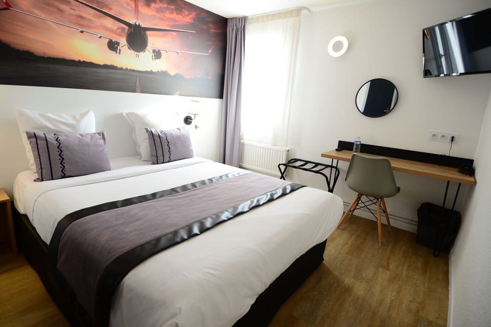 Standard Double Room | Premium bedding, desk, blackout drapes, soundproofing