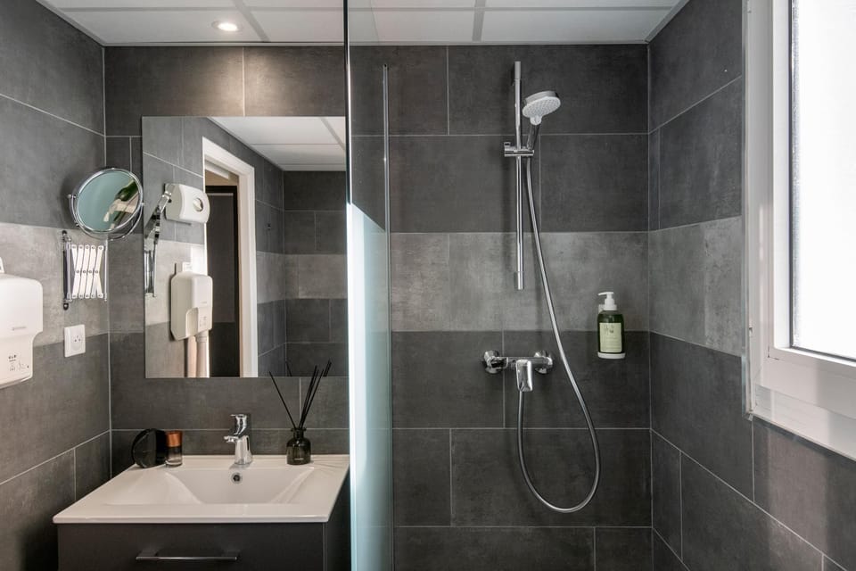 Individually decorated, individually furnished, desk, blackout drapes