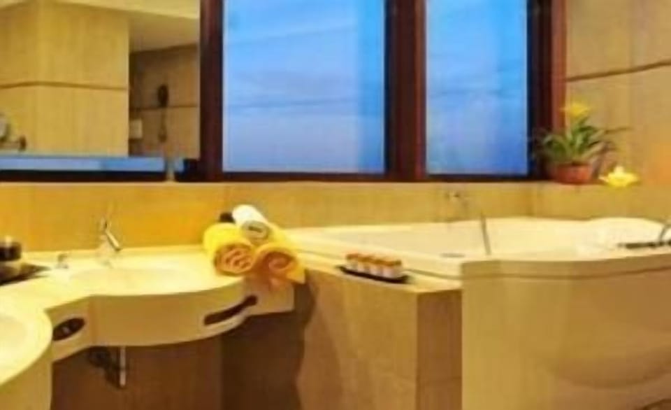 Junior Suite | Bathroom | Shower, free toiletries, hair dryer, bidet