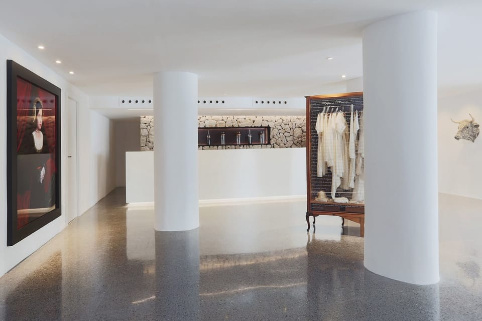 Interior entrance
