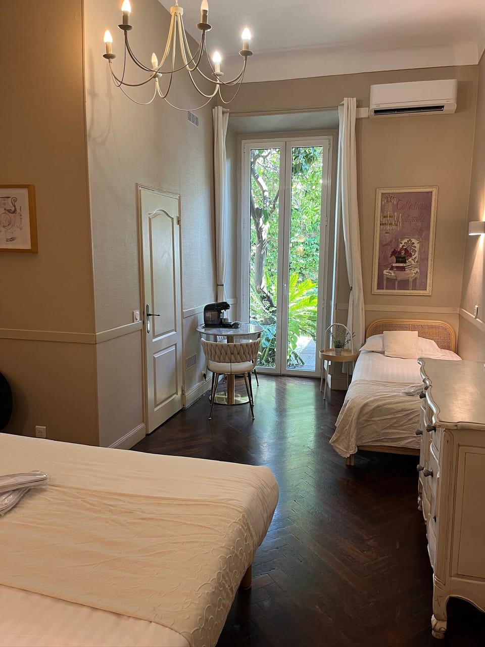 Comfort Triple Room, Garden View | In-room safe, laptop workspace, iron/ironing board (on request)