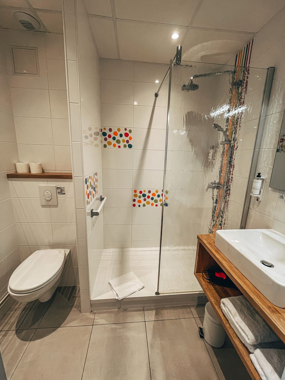 Superior Double or Twin Room | Bathroom | Shower, eco-friendly toiletries, hair dryer, towels