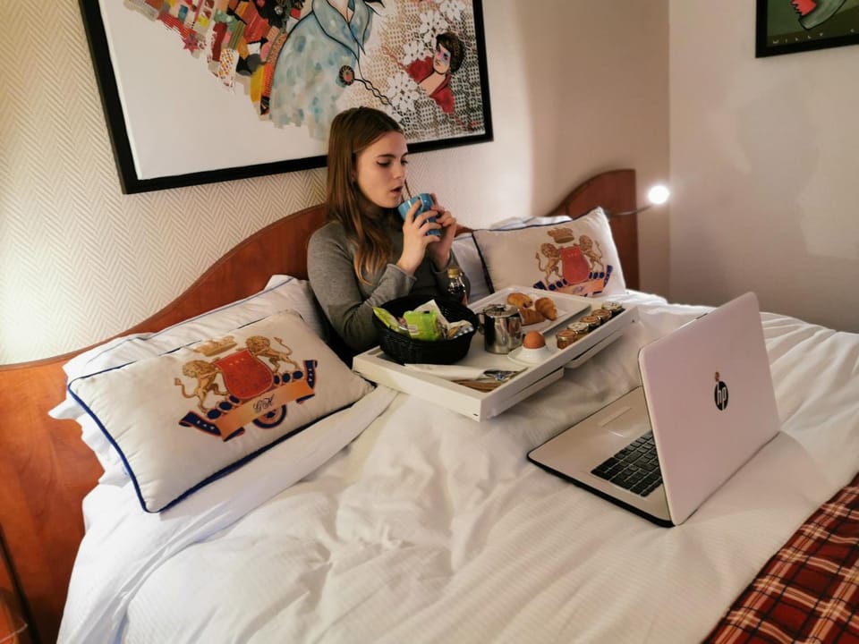 Premium bedding, pillowtop beds, in-room safe, desk