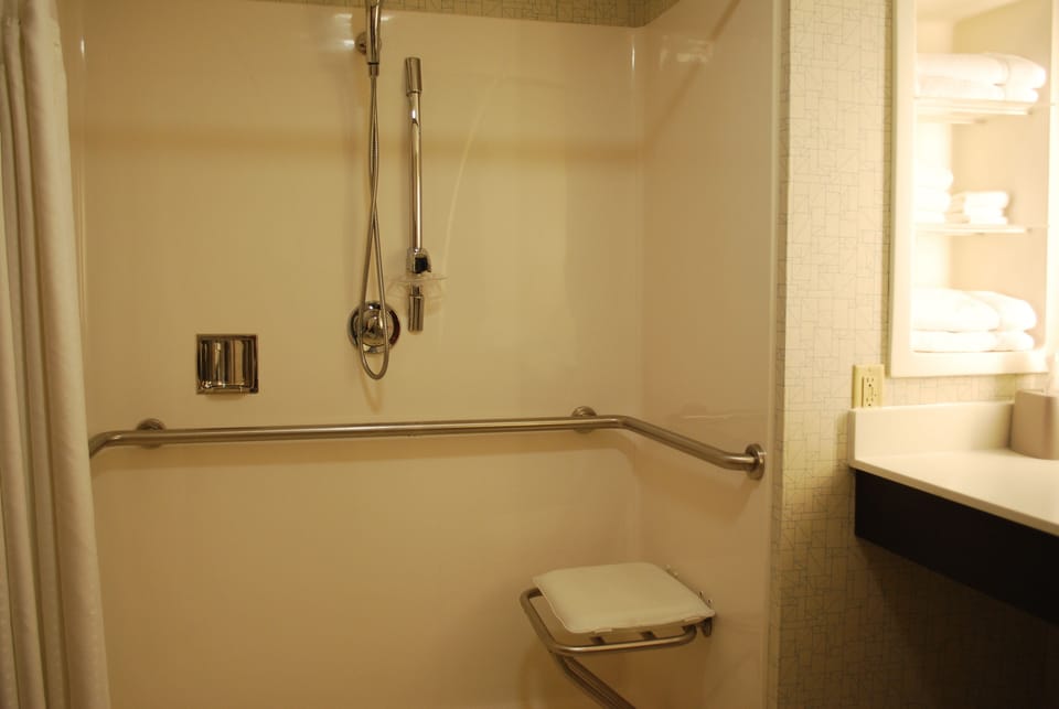 Standard Room, 1 King Bed, Accessible (Roll-In Shower) | Desk, iron/ironing board, cribs/infant beds, free WiFi