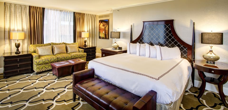 Suite, 1 Bedroom, Balcony | Egyptian cotton sheets, premium bedding, down comforters, in-room safe