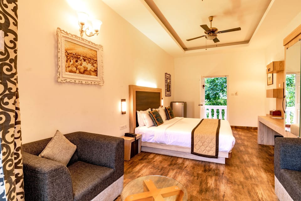 Superior Double or Twin Room, 1 Bedroom, Private Bathroom, Mountain View | 1 bedroom, premium bedding, minibar, in-room safe
